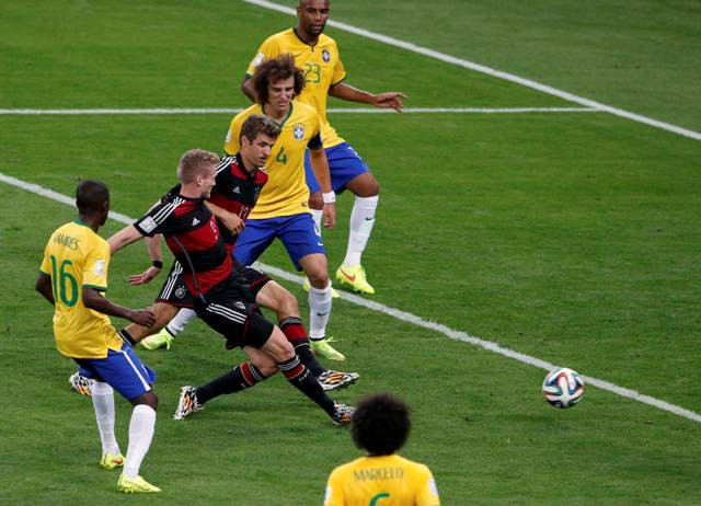 To Βραζιλία-Γερμανία έσπασε τα κοντέρ στο Twitter